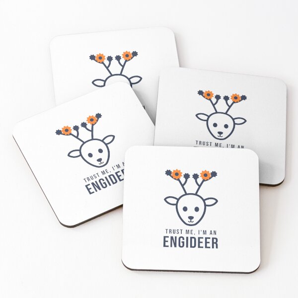 Item preview, Trust Me, I'm an Engideer - Gear Antler Deer designed and sold by SailWolf--.