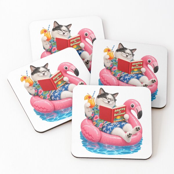 Item preview, Cat Adapting To Retirement designed and sold by EllieGantDesign.