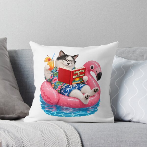 Item preview, Cat Adapting To Retirement designed and sold by EllieGantDesign.