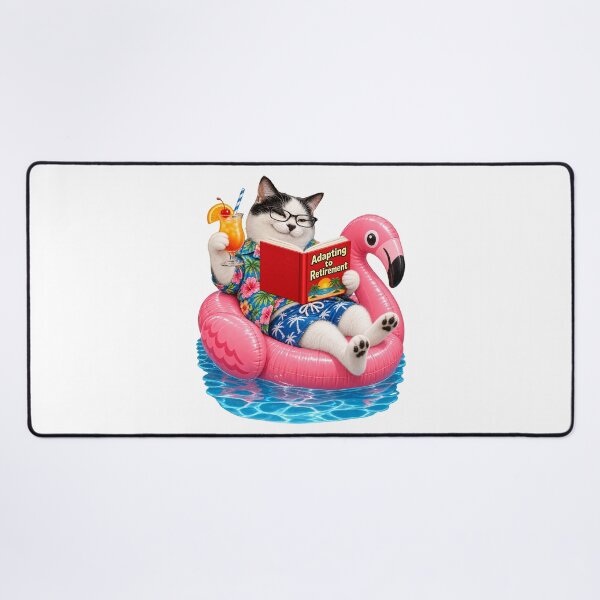 Item preview, Cat Adapting To Retirement designed and sold by EllieGantDesign.