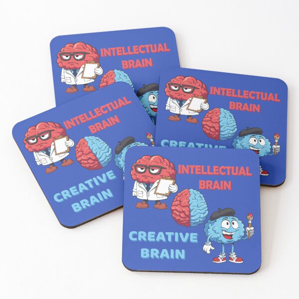 Item preview, Intellectual Brain vs Creative Brain – Logic vs Imagination designed and sold by MerlinWear.