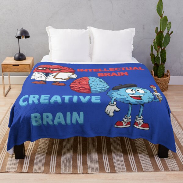 Item preview, Intellectual Brain vs Creative Brain – Logic vs Imagination designed and sold by MerlinWear.