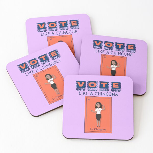 Item preview, Vote Like a Chingona Lotería Tee designed and sold by Viridiana Osio.