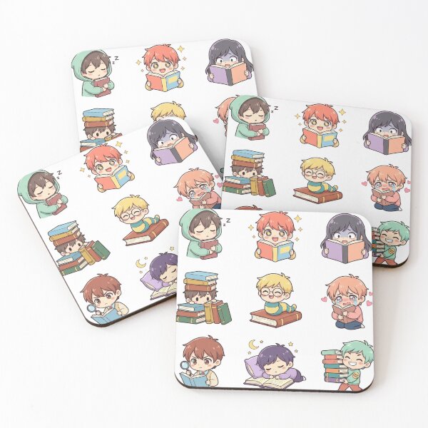 Item preview, Reader Moods and Emotional Book Tropes Chibi Icon designed and sold by mood-draftsman.