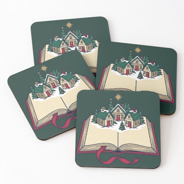 Item preview, A Christmas Village Between the Pages designed and sold by ELmestka.