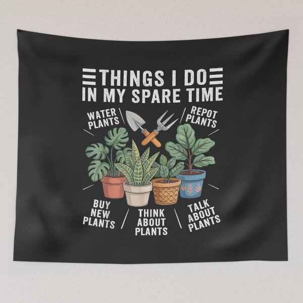 Item preview, Things I Do In My Spare Time Repot Plants Plant Mom designed and sold by BUNNIES-EL.