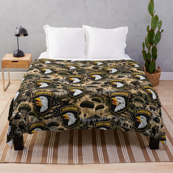 Item preview, Screaming Eagle Airborne Camouflage Pattern designed and sold by Military Insignia Products.