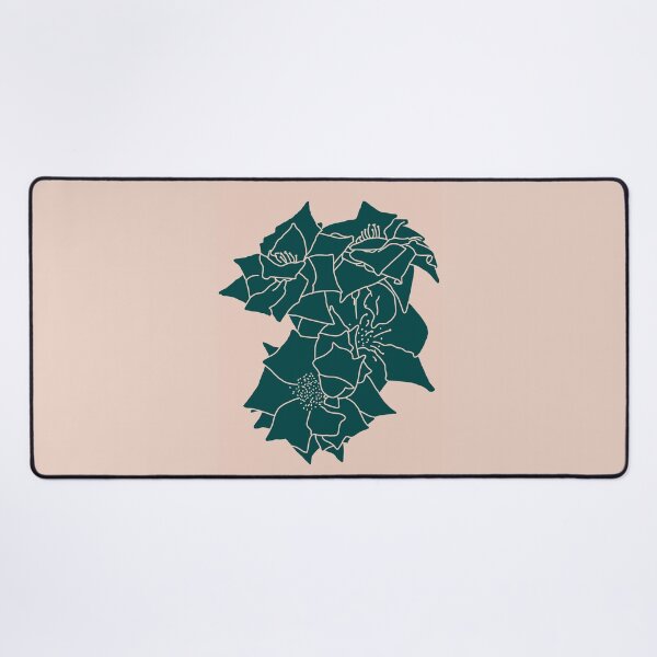 Item preview, Minimalist Dark Green Floral Illustration designed and sold by  CharlottePorterArt.