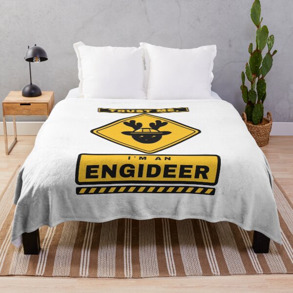 Item preview, Trust Me, I'm an Engideer - Hazard Sign Deer designed and sold by SailWolf--.