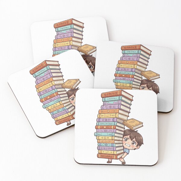 Item preview, Endless TBR Pile Overwhelmed Reader Book Stack designed and sold by mood-draftsman.