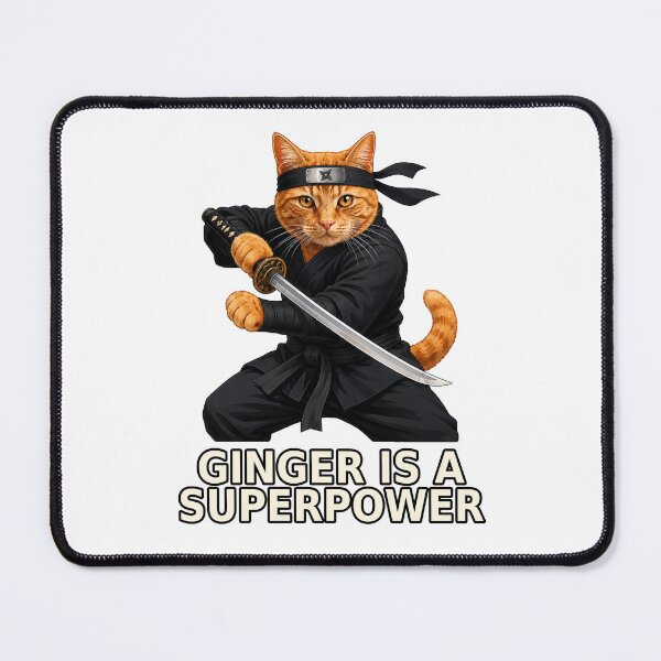 Item preview, Ginger Is A Superpower designed and sold by EllieGantDesign.