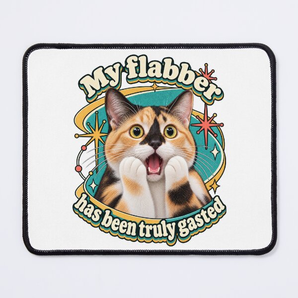 Item preview, My Flabber Has Been Truly Gasted designed and sold by EllieGantDesign.