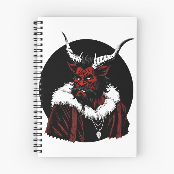 Item preview, Menacing Red Devil Krampus designed and sold by For-Cat Studio.