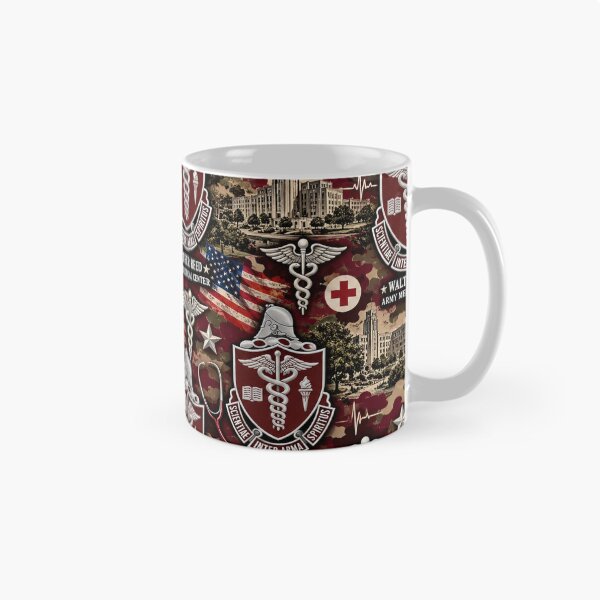 Item preview, Walter Reed Military Medical Pattern designed and sold by Military Insignia Products.