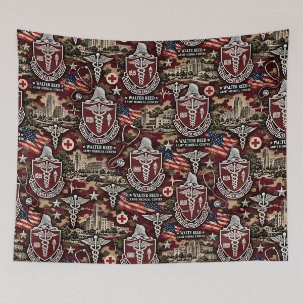 Item preview, Walter Reed Military Medical Pattern designed and sold by Military Insignia Products.