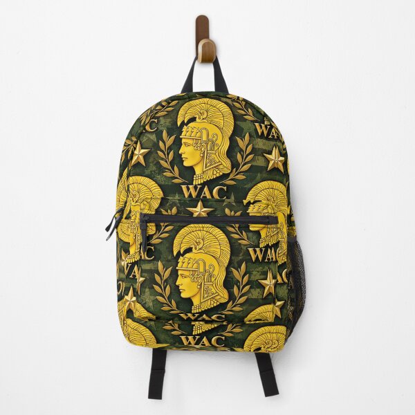 Item preview, Vintage WAC Emblem Pattern in Olive and Gold designed and sold by Military Insignia Products.