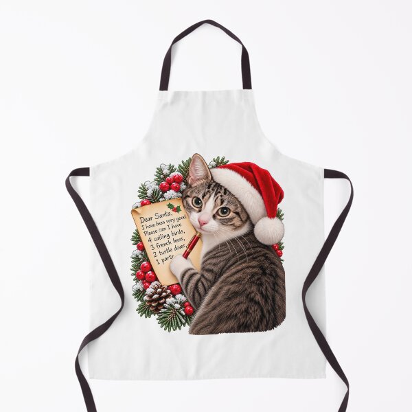 Item preview, Pussy-Cat's Christmas Wish List designed and sold by EllieGantDesign.