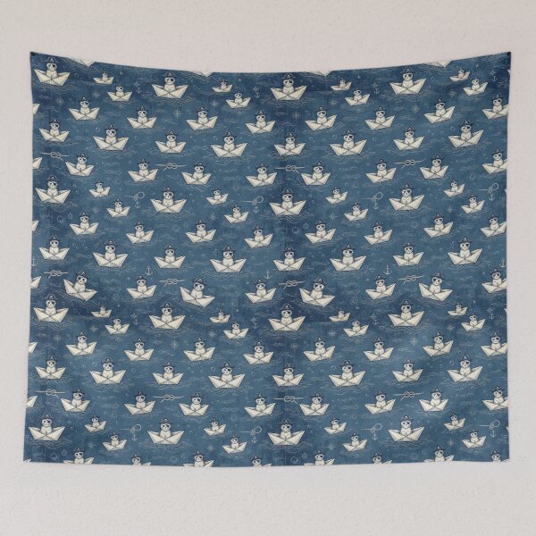 Item preview, Pirate Cat Seamless Pattern Funny Sailor Cat Wild Pattern Gift designed and sold by FurRealStudioCo.