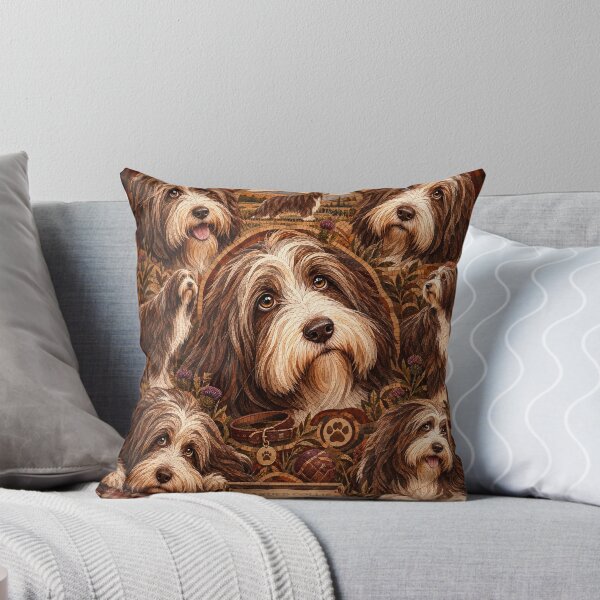Item preview, Mosaic Bearded Collie Montage designed and sold by Wags & Tails.