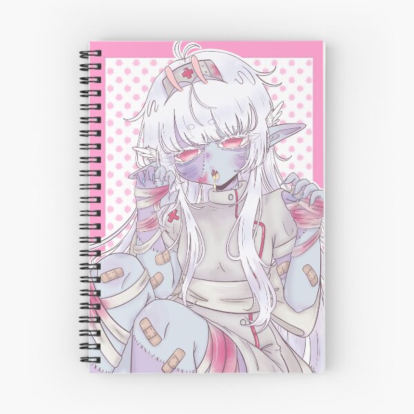 Item preview, Zombie nurse Milku (alt background) designed and sold by Freckled0Milk.