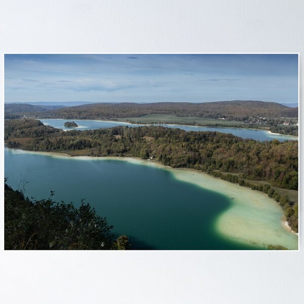 Item preview, Belvédère des 4 Lacs: Turquoise Waters Scenic View designed and sold by Imladris01.