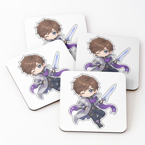 Item preview, Gusion Holy Blade Chibi Mobile Legends Fan Art designed and sold by Moonlit Tower Art.