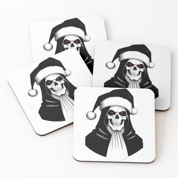 Item preview, Skull Santa Hooded Christmas designed and sold by For-Cat Studio.
