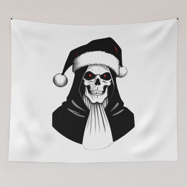Item preview, Skull Santa Hooded Christmas designed and sold by For-Cat Studio.