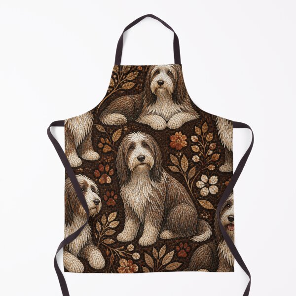 Item preview, Encantadores collies barbudos en mosaico designed and sold by Wags & Tails.