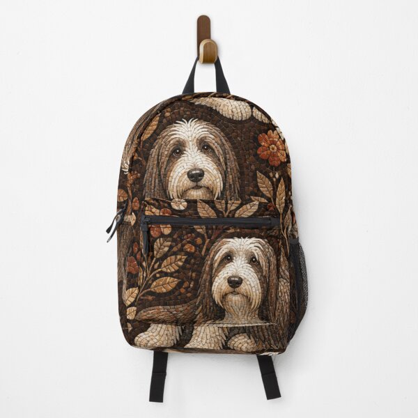Item preview, Charming Bearded Collies in Mosaic designed and sold by Wags & Tails.