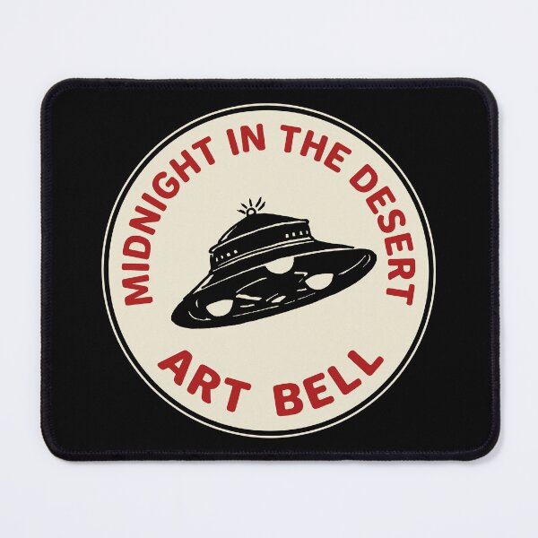 Item preview, Midnight In The Desert • Fully Restored Vintage Art Bell AM Radio UFO Alien Pop Art  designed and sold by wmxdesign.