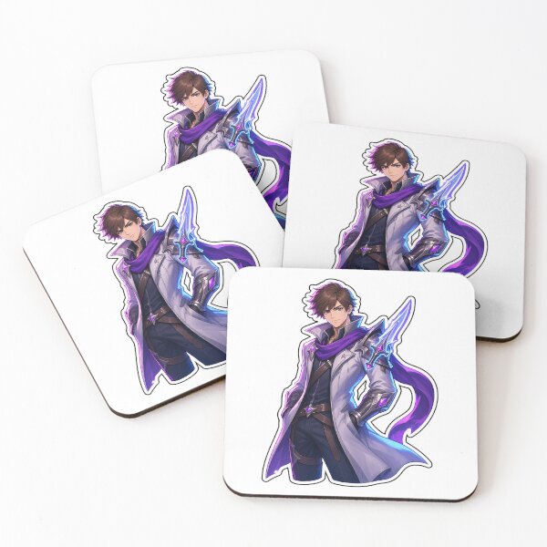 Item preview, Gusion Holy Blade Vaporwave Mobile Legends Fan Art designed and sold by Moonlit Tower Art.