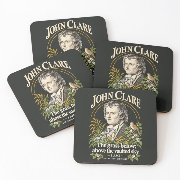 Item preview, John Clare — The Grass Below, the Vaulted Sky designed and sold by Sanctum Icons.