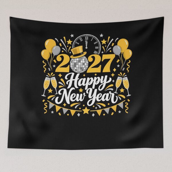 Item preview, Happy New Year Party 2027 NYE Funny Balloon Family Matching  designed and sold by clothesy7.