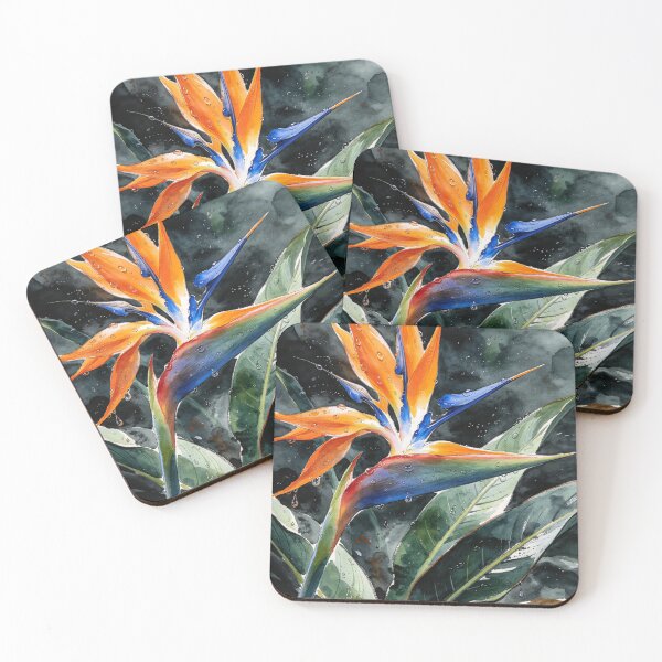 Item preview, Bird of Paradise — Moody Tropical Botany designed and sold by EduMaru_Arts.