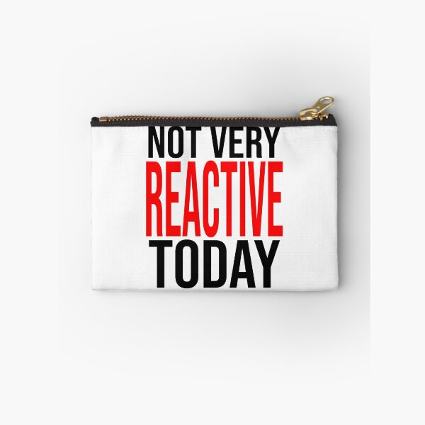 Item preview, Not Very Reactive Today Funny Science Chemistry Pun Gift designed and sold by ScienceCorner.