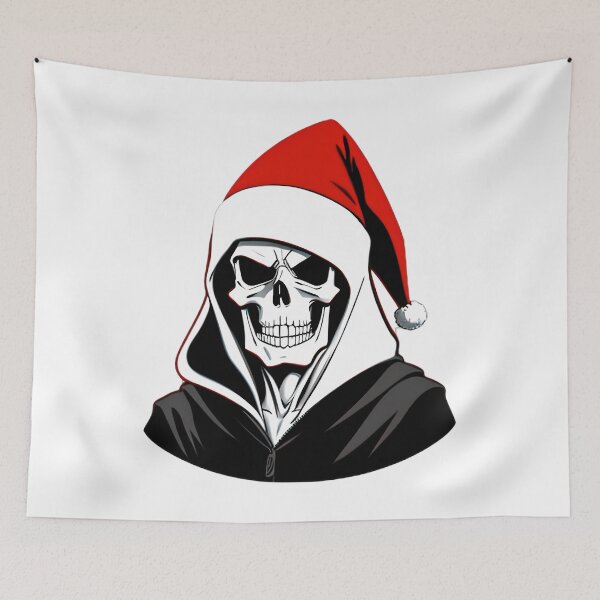 Item preview, Spooky Santa Skull Christmas designed and sold by For-Cat Studio.