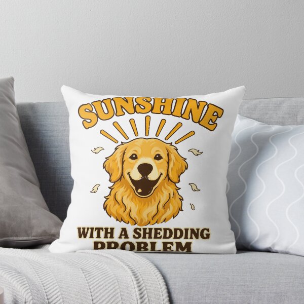 Item preview, Golden Retriever Sunshine With a Shedding Problem designed and sold by malek24.