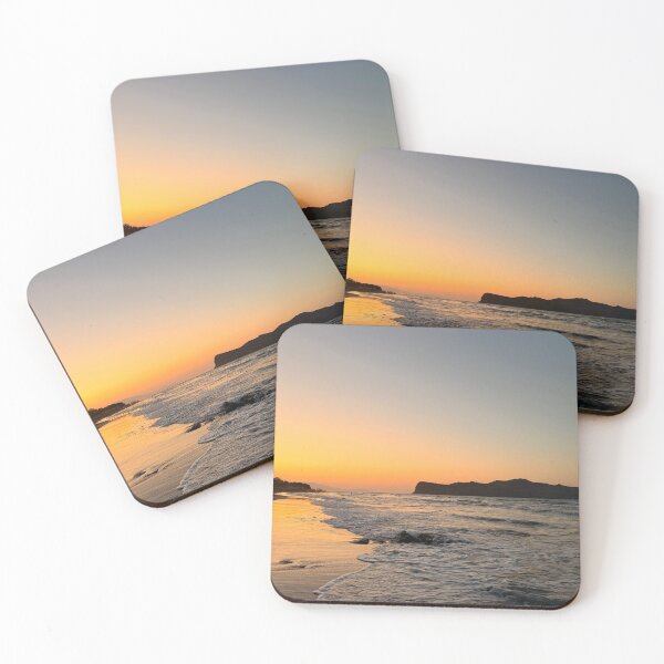Item preview, Agia Marina Golden Waves at Sunset Crete Beach designed and sold by Cole's Design.