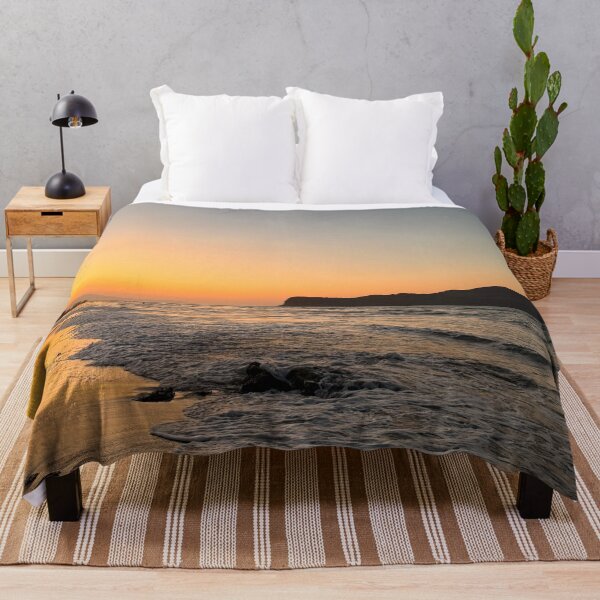 Item preview, Agia Marina Golden Waves at Sunset Crete Beach designed and sold by Cole's Design.