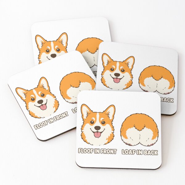 Item preview, Corgi Floof in Front Loaf in Back designed and sold by malek24.