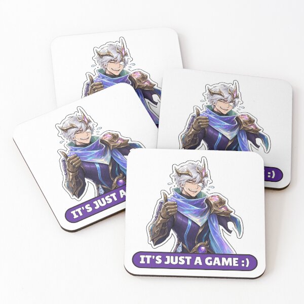 Item preview, Gusion It's Just A Game Soul Revelation Meme Mobile Legends Fan Art designed and sold by Moonlit Tower Art.