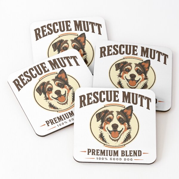 Item preview, Rescue Mutt Premium Blend 100 Percent Good Dog designed and sold by malek24.