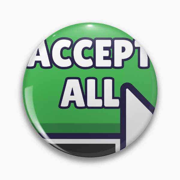Item preview, Accept All: My Entire Code Review – Funny Vibe Coding Sticker designed and sold by Stick Erify.