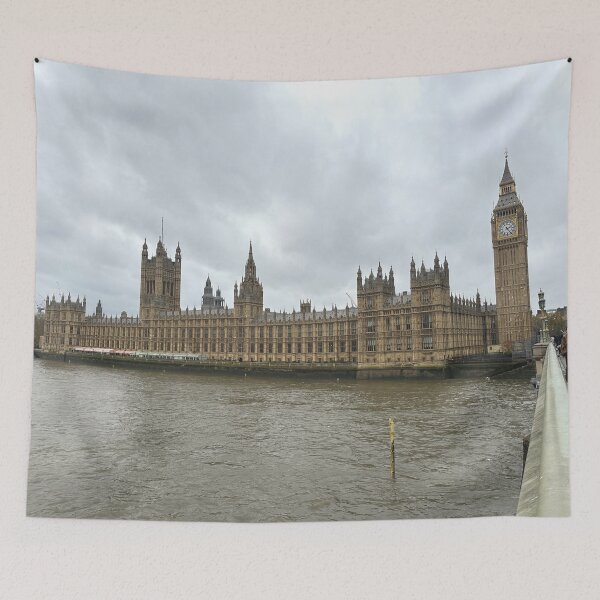 Item preview, Big Ben and Houses of Parliament Over the Thames designed and sold by Cole's Design.