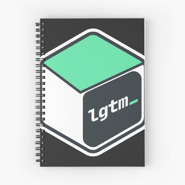 Item preview, LGTM Terminal Cube Sticker - Code Review Programmer Gift designed and sold by Stick Erify.