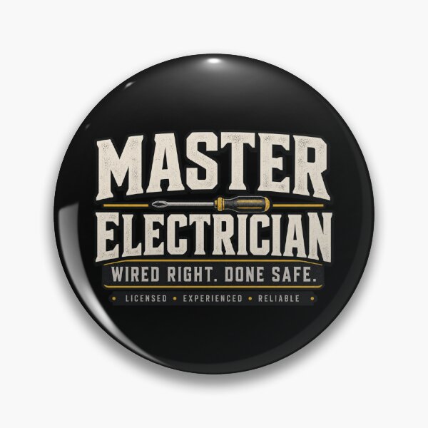 Item preview, Master Electrician Wired Right Done Safe designed and sold by amndro.
