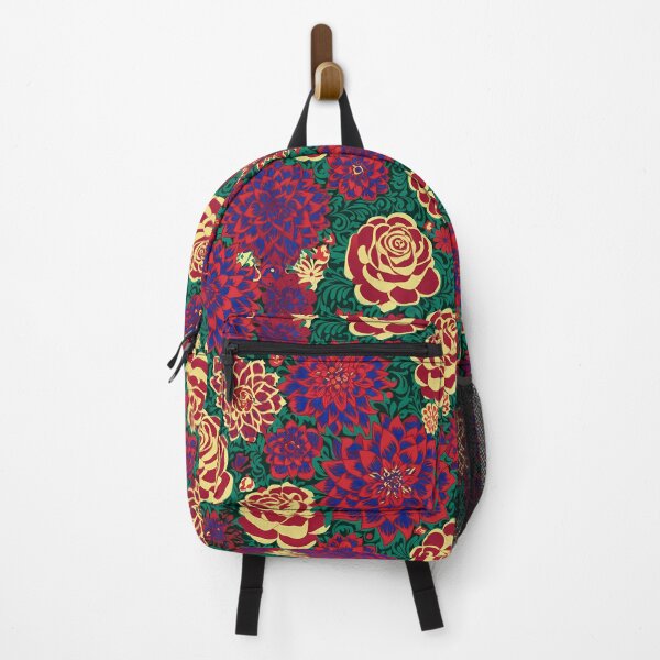 Item preview, Exotic Garden Blooming Flowers Pattern 08 designed and sold by The Design Asset Station.