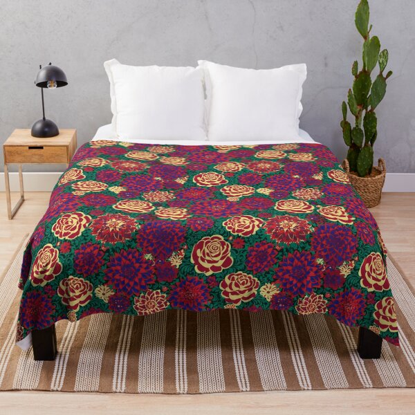 Item preview, Exotic Garden Blooming Flowers Pattern 08 designed and sold by The Design Asset Station.
