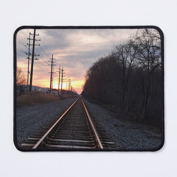 Item preview, RAILROAD SUNSET designed and sold by Tpposters.